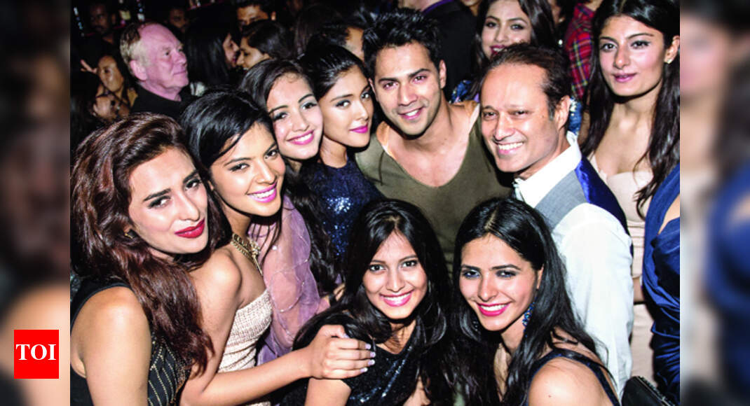 The Miss India 2016 pre-finale party held at Trilogy club in Mumbai ...