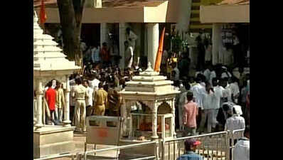 Women activists stopped from entering inner sanctum at Shani temple