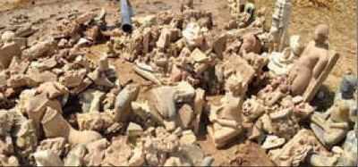 500 ancient Jain, Buddhist idols found