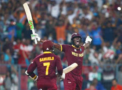 West Indies beat England to win second World T20 title