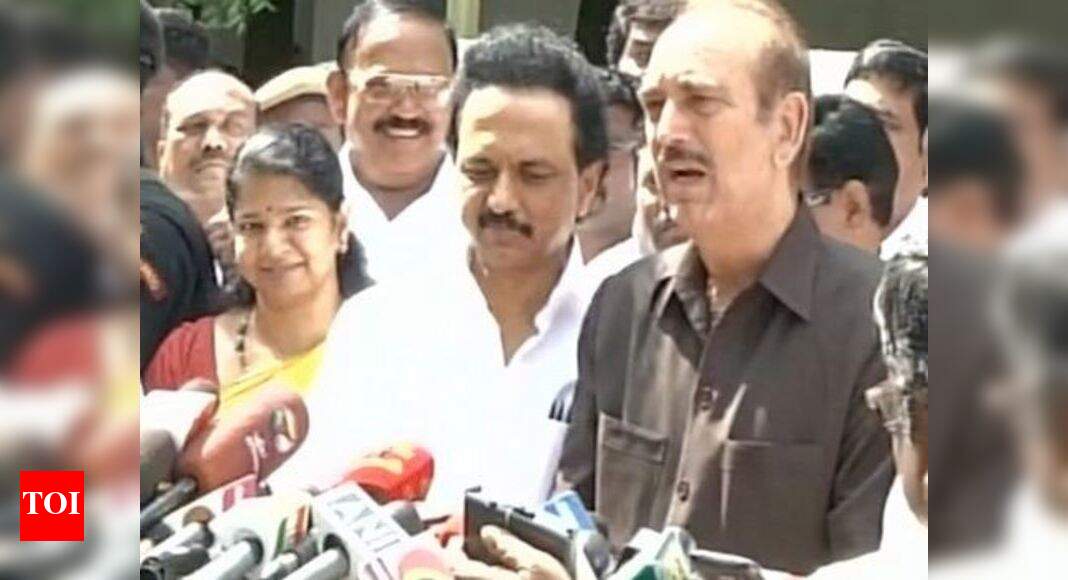 Tamil Nadu assembly polls: Congress to contest in 41 seats after seat ...