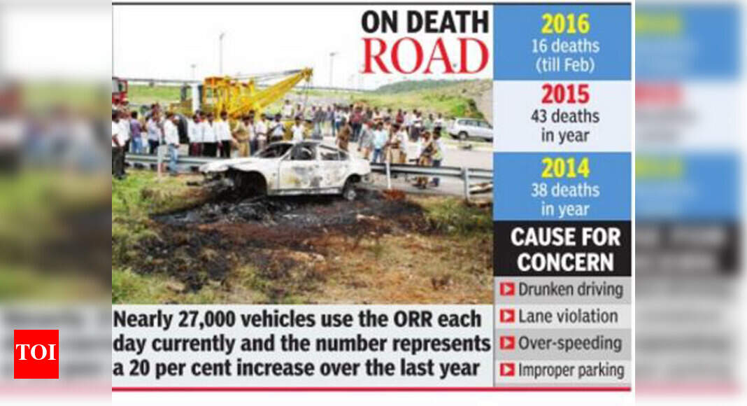 ORR remains a death trap Hyderabad News Times of India