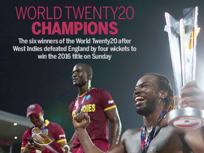Infographic: World Twenty20 champions