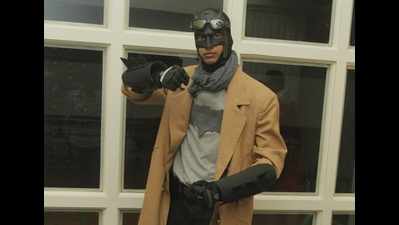 Aravind appeared in costumes resembling Batman to party at Gatsby pub in Chennai
