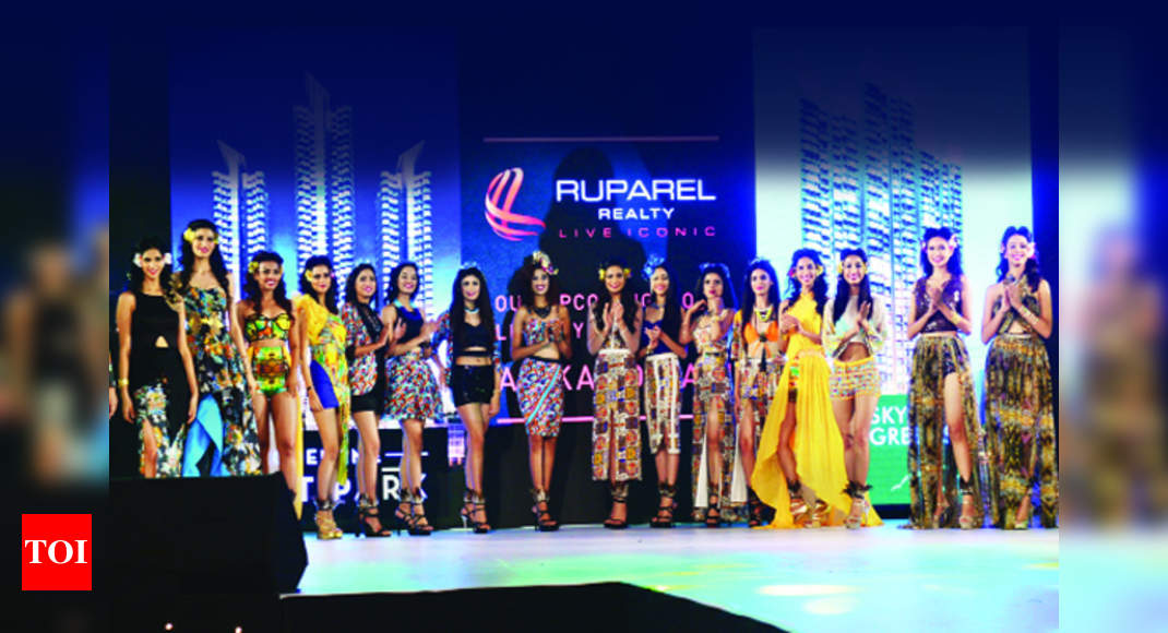 Miss India 16 Finalists Take To The Ramp At Ruparel Realty Launch Event In Mumbai