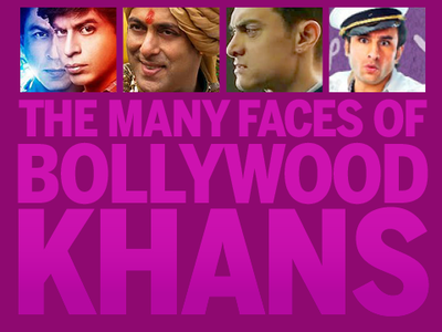 The many faces of Bollywood Khans