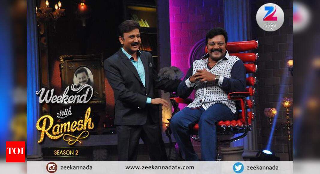 Ravishankar, Sai Kumar on Weekend with Ramesh - Times of India