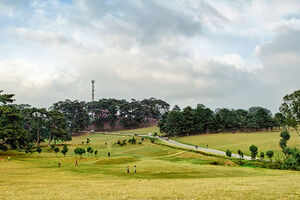 Golfing in Shillong Golf Course