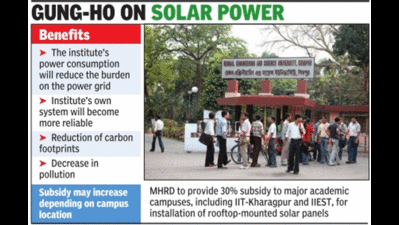 Tech campuses to go green with central aid