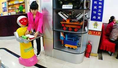 Robot waiters in China sacked for being dumb