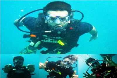 Karan Tacker is a certified Scuba Diver now!