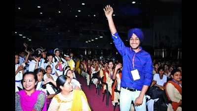 Darsheel Safary attends International Children's Film Festival in Lucknow