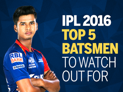 Top 5 batsmen to watch out for in IPL 2016