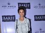 Celebs attend play Barff