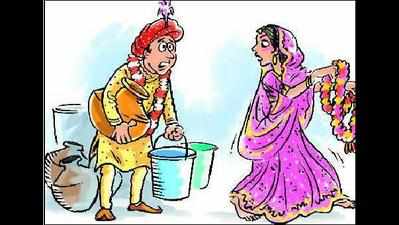 Knotty affair: No water, no bride for Buxwah men