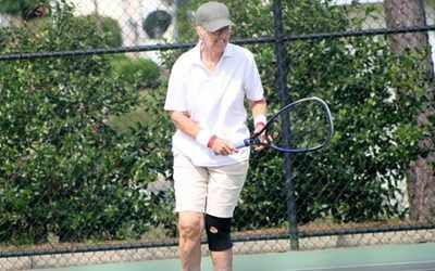 Supergran: Gail Falkenberg, 69, loses to 19-year-old in pro ITF tennis event
