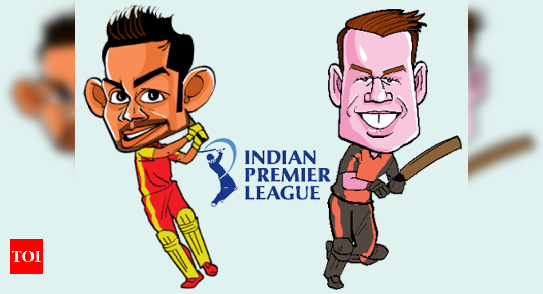 IPL 2016 Caricatures: Royal Challengers Bangalore vs Sunrisers