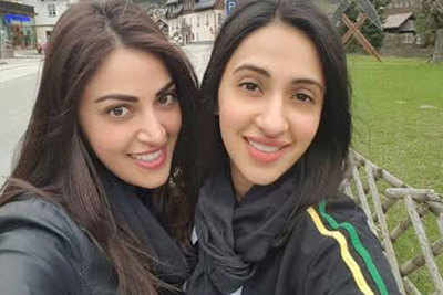 Anushka Ranjan gifts Austria trip to sister Akanksha Ranjan on Siblings Day!