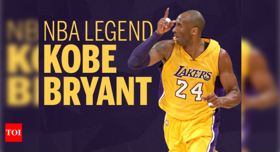 Infographic: NBA legend Kobe Bryant | NBA News - Times of India