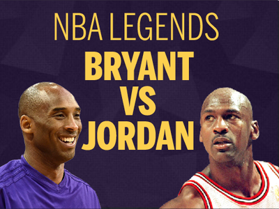 Infographic: Kobe Bryant vs Michael Jordan