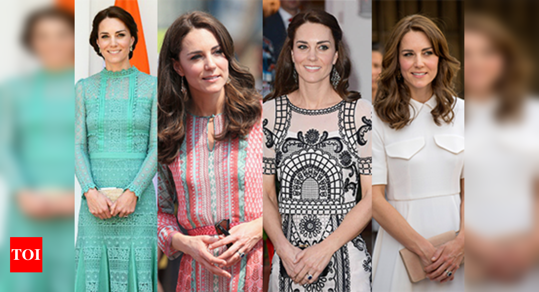 11 Times Kate Middleton Proved Her Fashion Diplomacy In India Times Of India