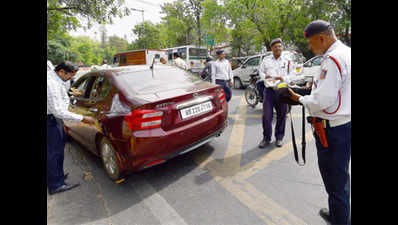2nd phase of odd-even formula: Delhi Police fine violators
