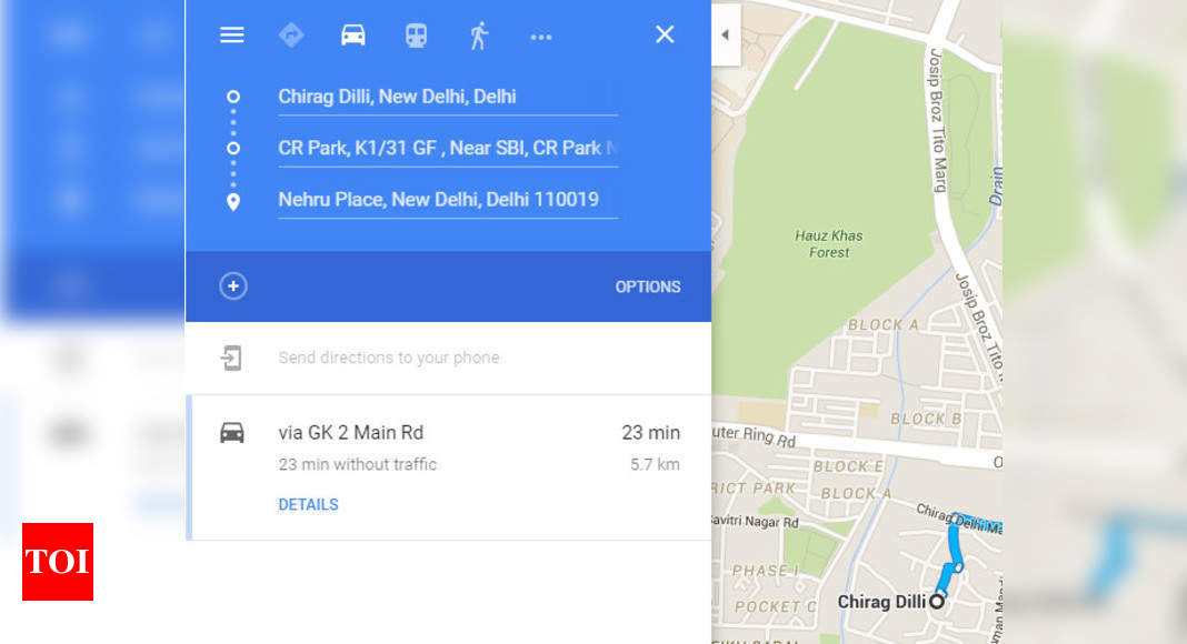 How To Add Multiple Destinations On Google Maps For Android - Times Of ...