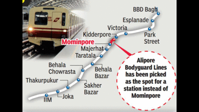 Kolkata's Mominpore station jinx broken, Joka-BBD Bag Metro rises again