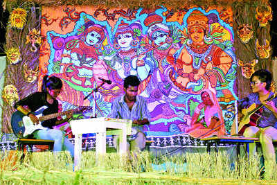 Banaras Hindu University students showcased their creativity at the annual Kala Mela in Varanasi