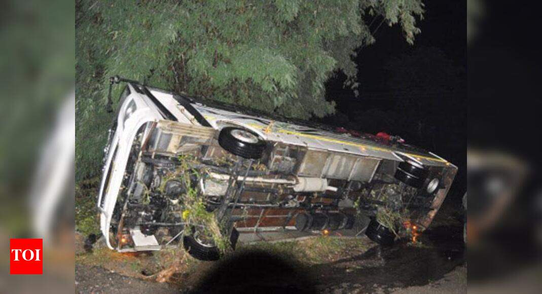 25 killed as bus falls into gorge in Odisha | India News - Times of India