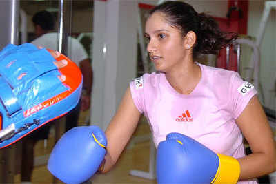 Sania speeds up for slow clay