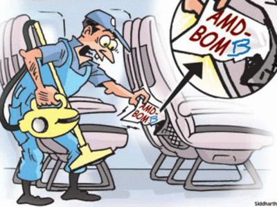 Scribbled letter sets off bomb scare, delays Mumbai flight