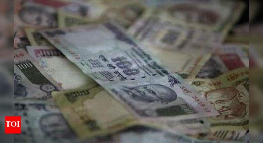 Rupee Down 5 Paise Vs Dollar In Early Trade Times Of India