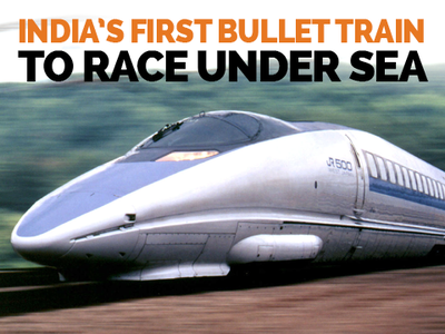 Mumbai-Ahmedabad Bullet Train To Travel Underwater | India News - Times ...