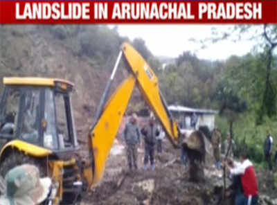 Landslide in Tawang, several feared killed