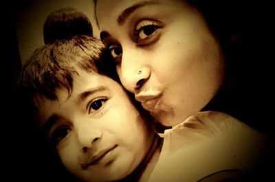 Pinky Banerjee uploads adorable pic with son