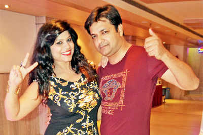 Chetan Arora and wife Chandani throw a party for their friends in Kanpur