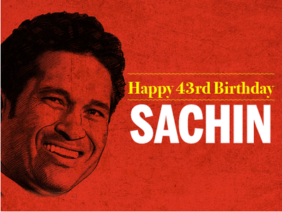 Infographic: Happy 43rd Birthday, Sachin