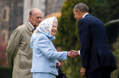 Queen says ‘no-chopper zone’ to Obama’s men