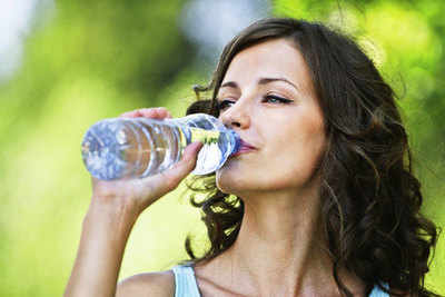 Water fortified with glucose and electrolytes ideal for hydration