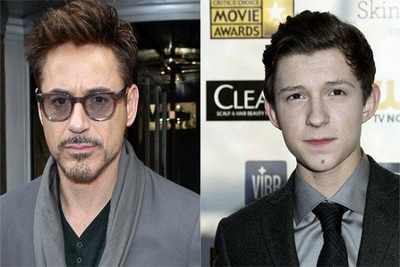 Robert Downey praises Tom Holland for 'Spiderman'