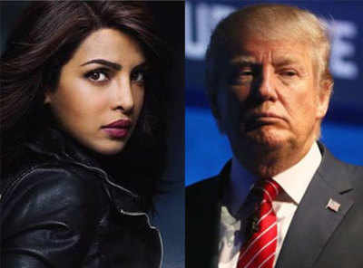 Donald Trump gets thumbs down from Priyanka Chopra