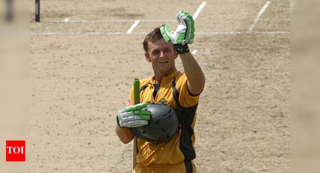 Rewind Adam Gilchrist and his squash ball seal World Cup hattrick