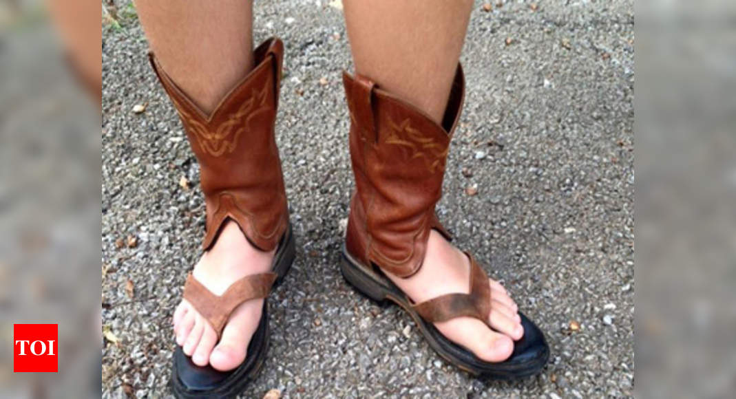 voor Edele Gooi Cowboy boot sandals are this summer's hot new trend! - Times of India