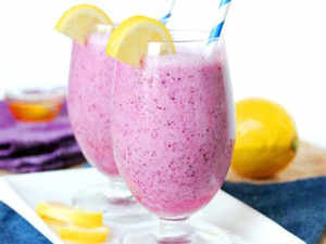 Recipe: Blueberry Lemonade Smoothie - Times of India