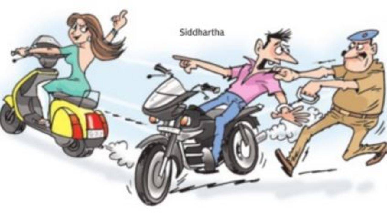 Nagging wife refuses scooter, husband steals motorbike! | Vadodara News -  Times of India
