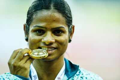 Government did not help me train abroad: Dutee Chand