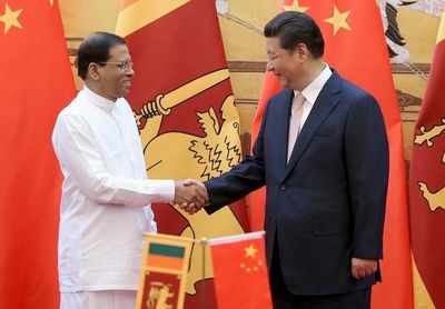 Debt-ridden Sri Lanka snuggles up to China again at India’s expense