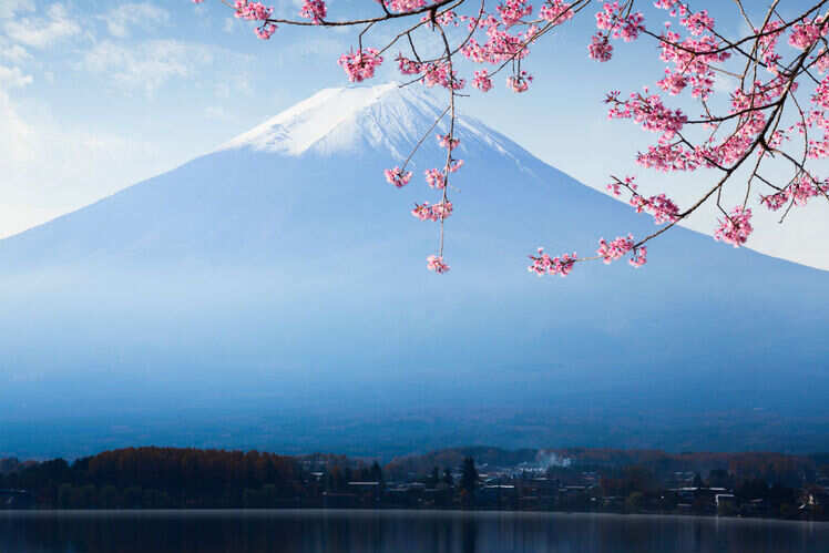 Mount Fuji from Lake Kawaguchi