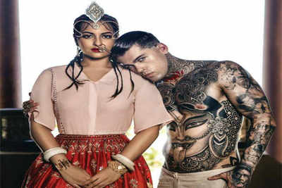 Sonakshi Sinha stuns in boho bride look